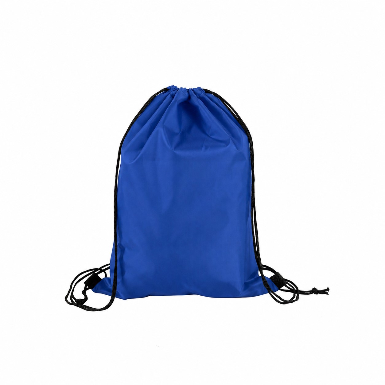 210D Polyester Drawcord Closure Drawstring Bag — Royal Blue