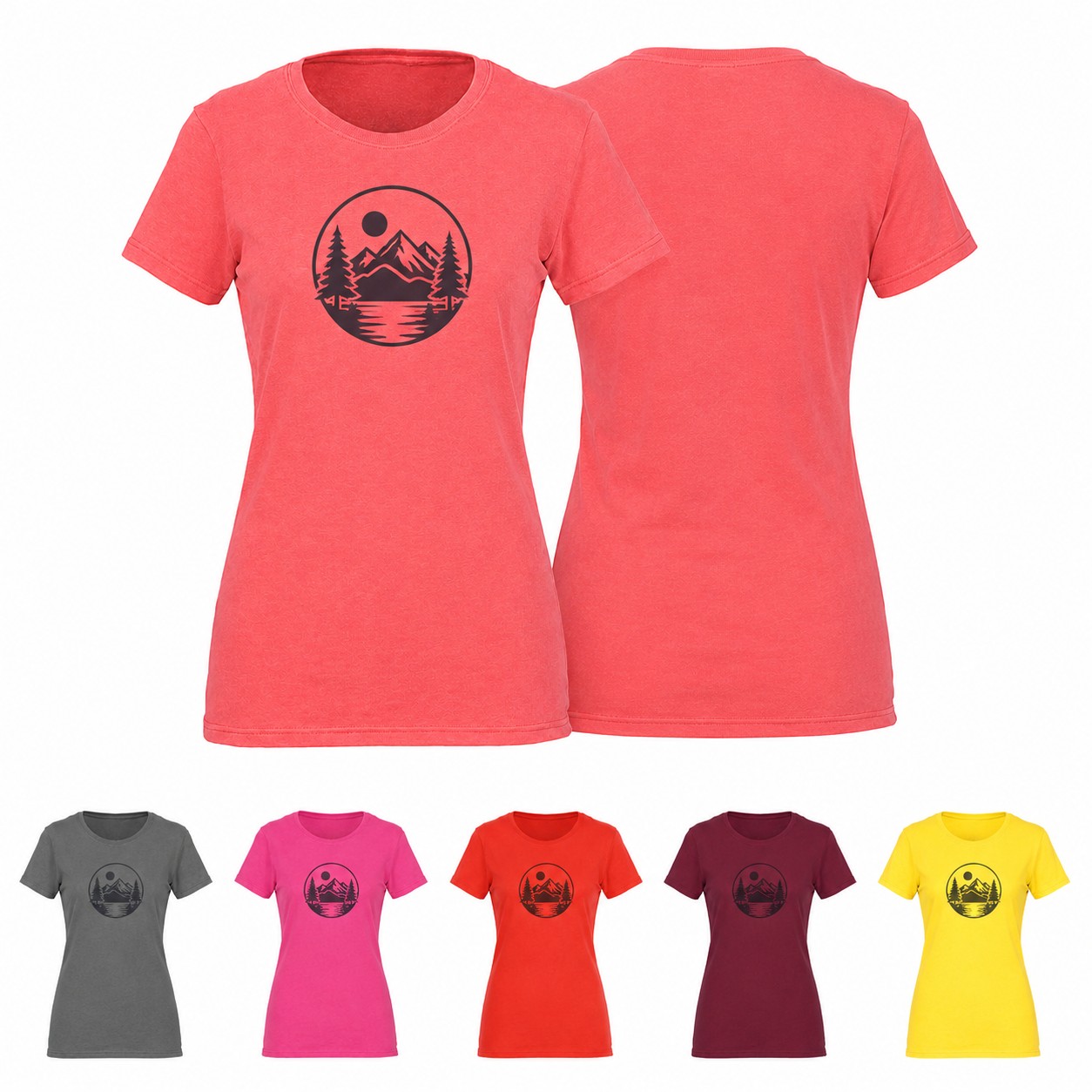 Ladies Heavy Cotton T Shirt