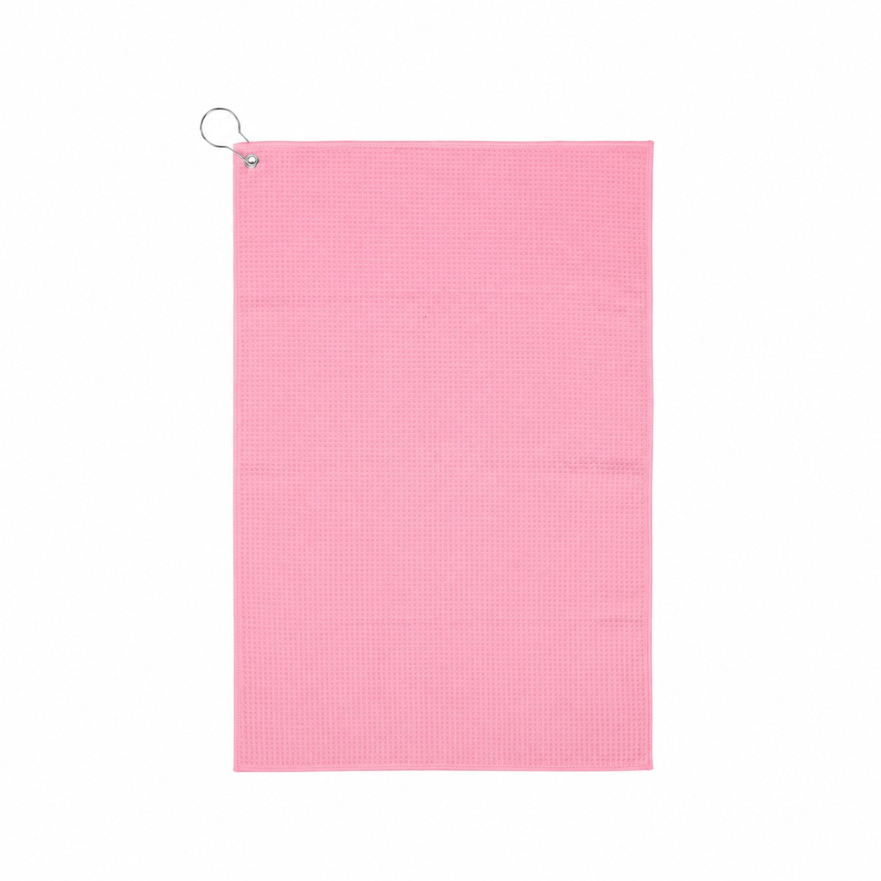 16" Waffle Golf Towel — Pink