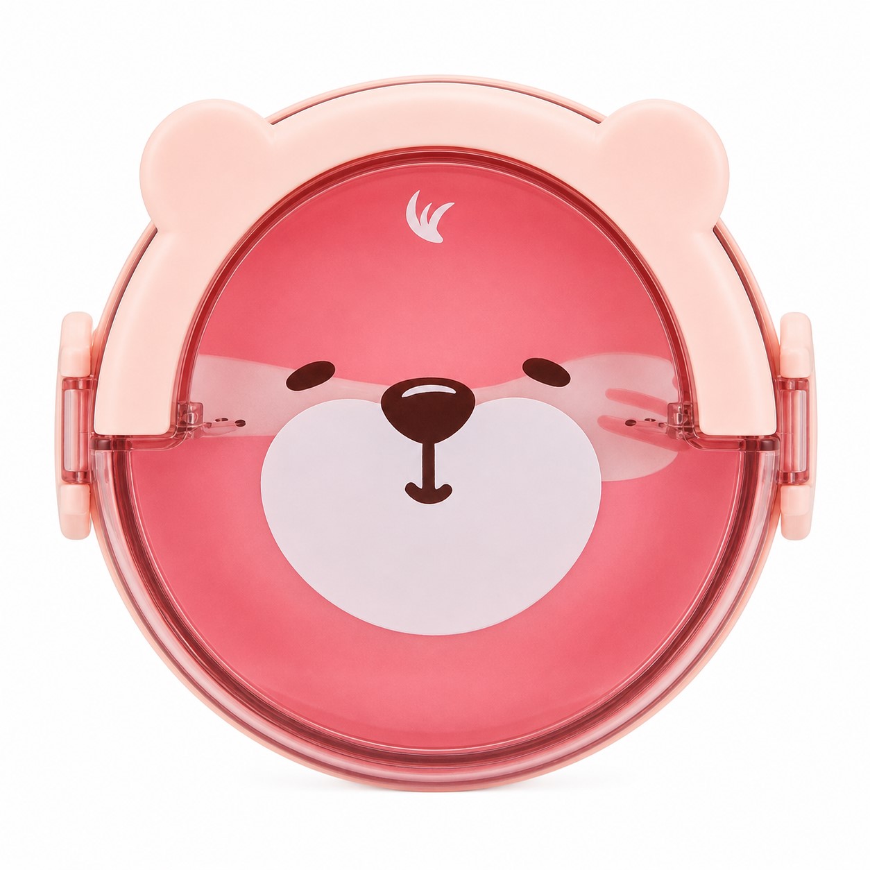 Polypropylene Bear Face Lunch Container — view 2