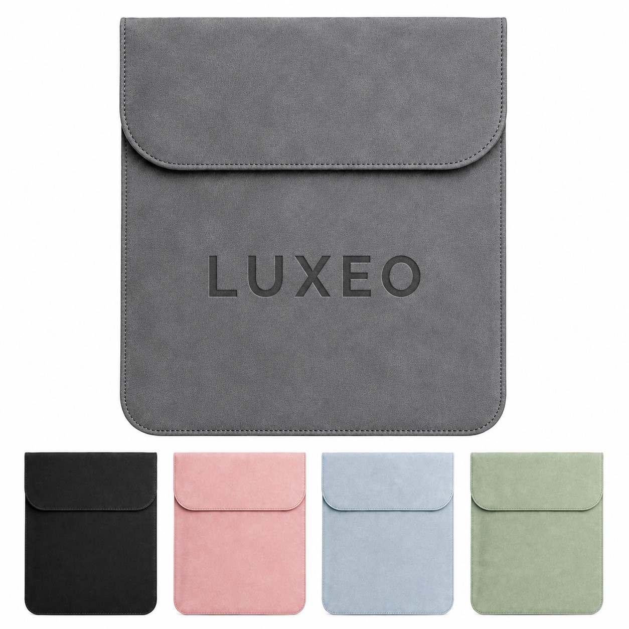Magnetic PU Laptop Sleeve With Soft Lining