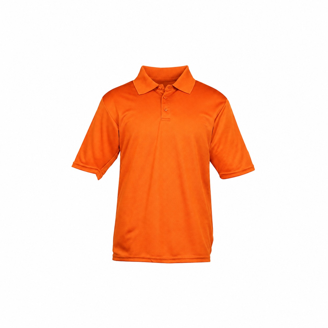 Pocket Sun Protection Polo — Orange