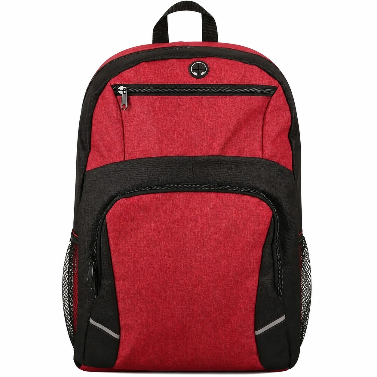 Heathered Polyester Laptop Backpack — view 2