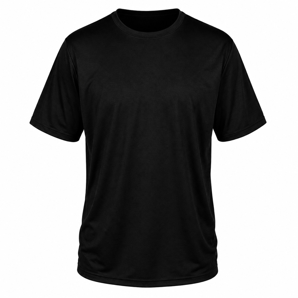 Quarter Zip Fleece Sweatshirt — Black