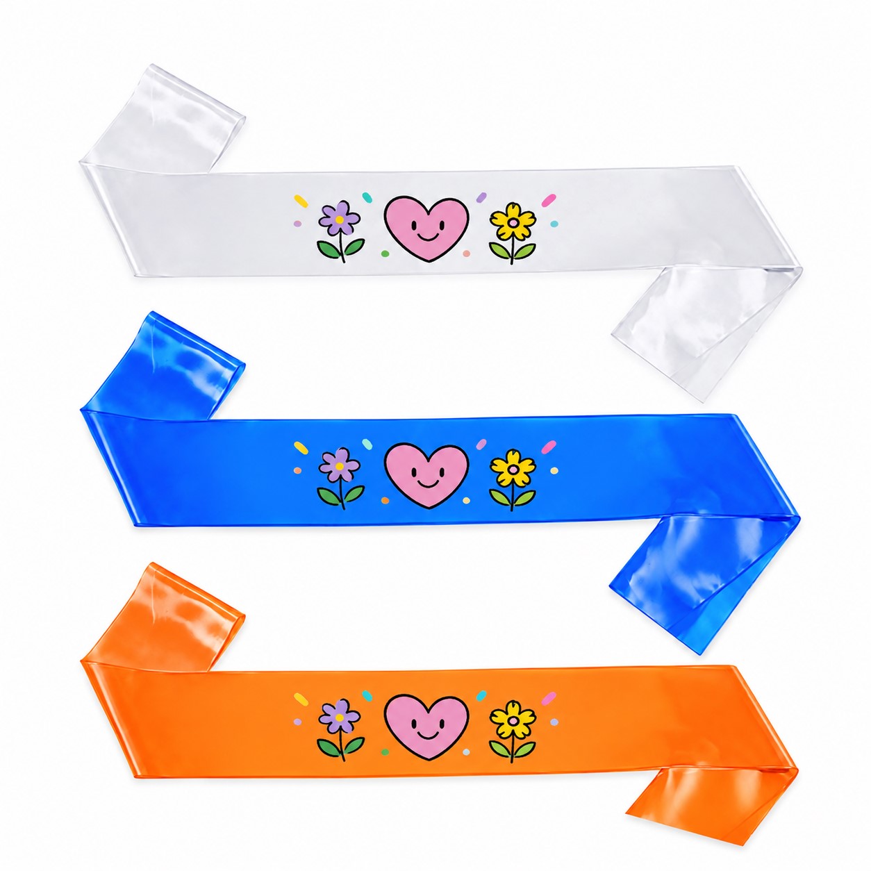 Wide Satin Ceremony Shoulder Sash