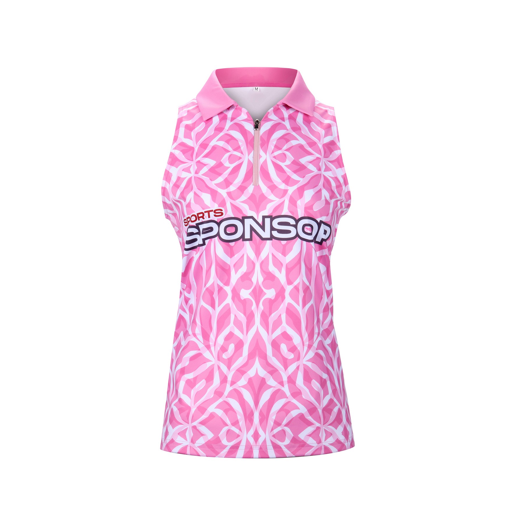 Women's Sleeveless Athletic Polo Shirt — view 2