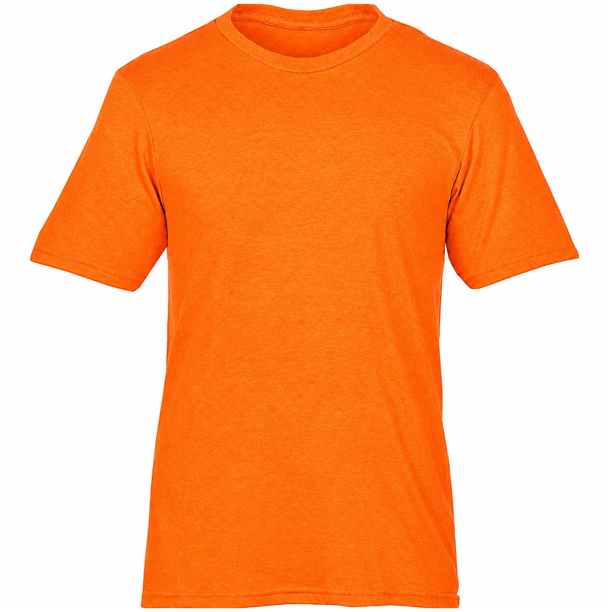 Men's Combed Ringspun Cotton T-Shirt — Orange