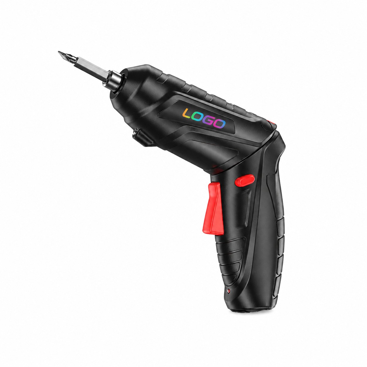 Electric Screwdriver Set With Plastic Toolbox