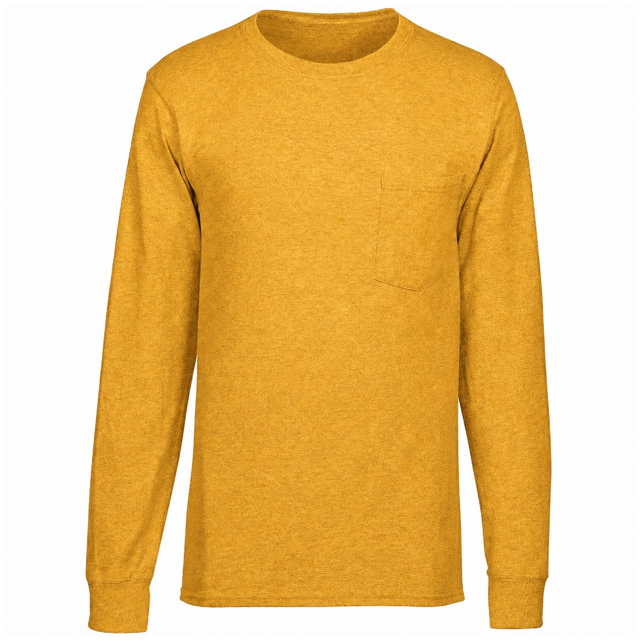 Workwear Pocket Long Sleeve Tee — Gold