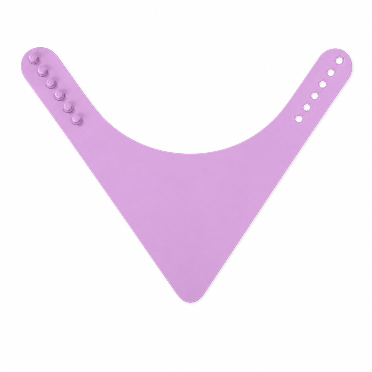 Adjustable Waterproof Silicone Pet Bandanna — view 2