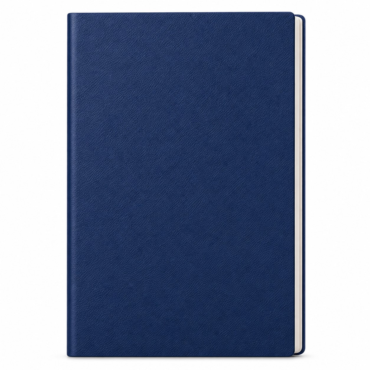 Soft Leather A5 Notebook With Bookmark Ribbon — view 2