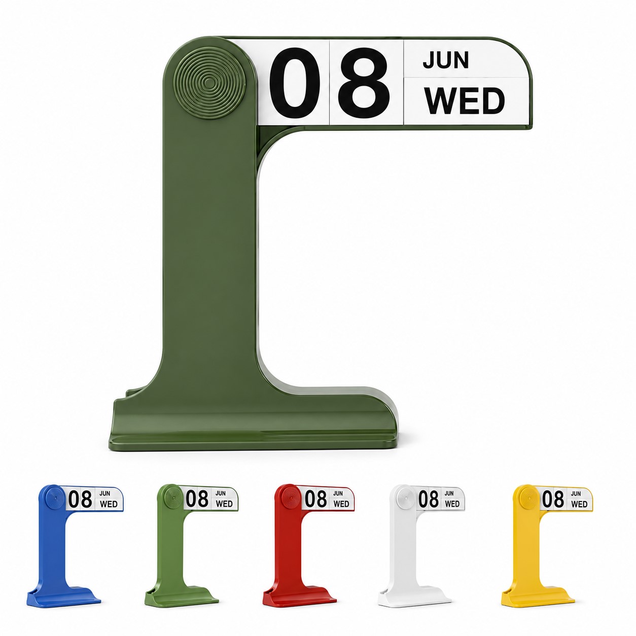 Polypropylene Flip Perpetual Desk Calendar