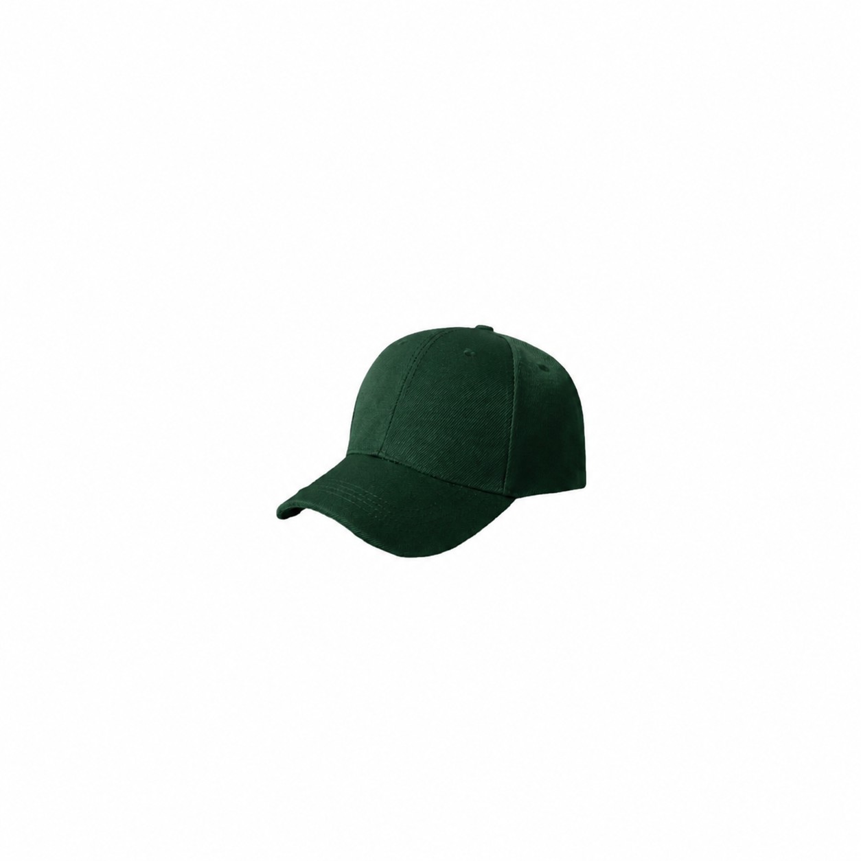 Mid Profile Baseball Cap — Dark Green