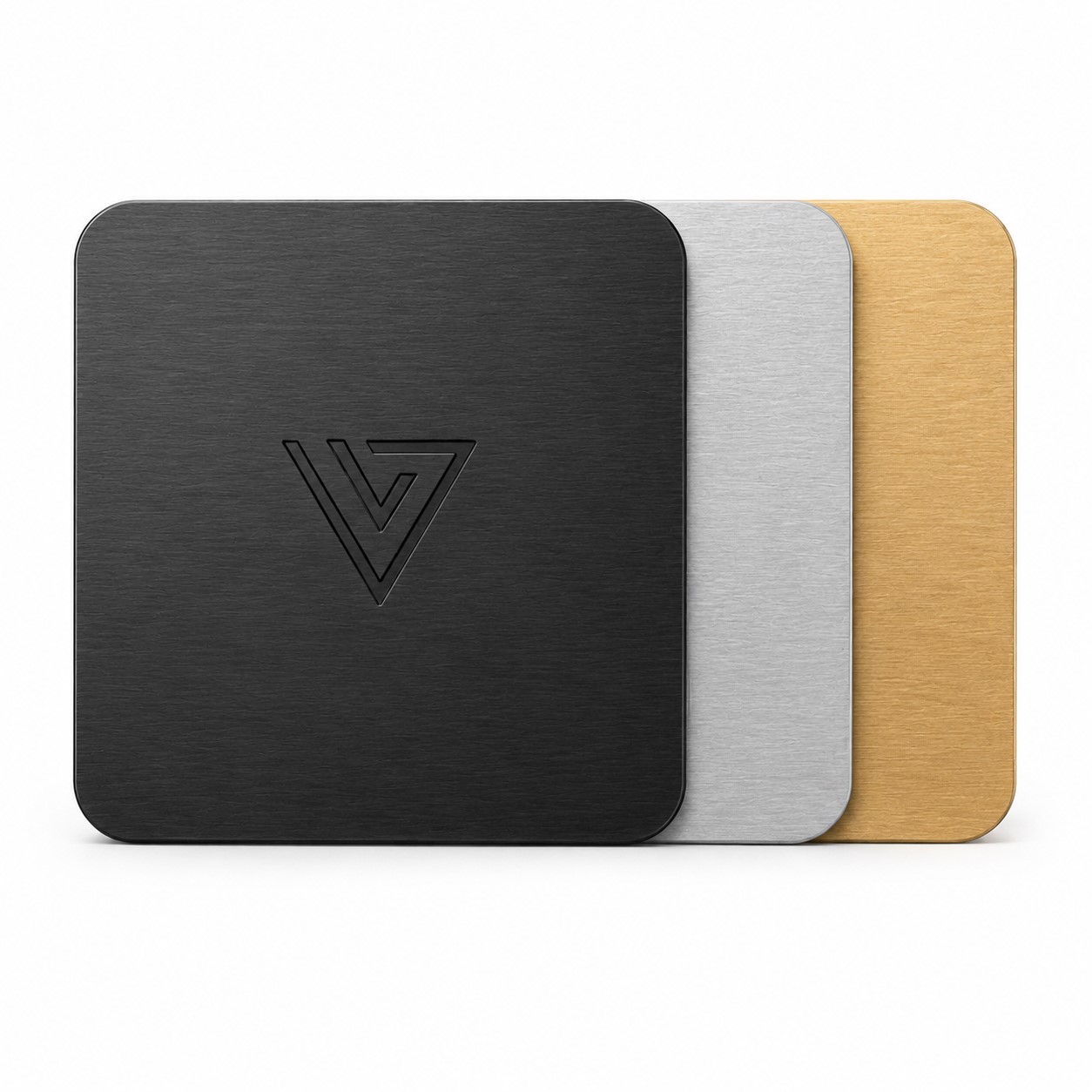 Square Stainless Steel Table Coaster