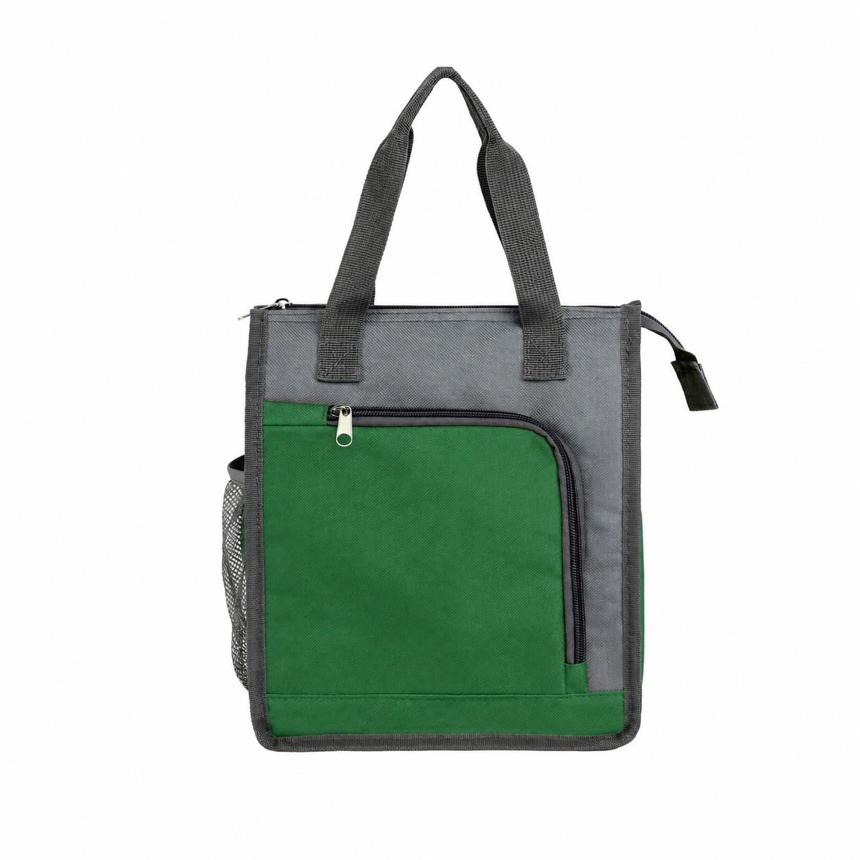 300D Polyester Insulated Lunch Cooler Tote — Green