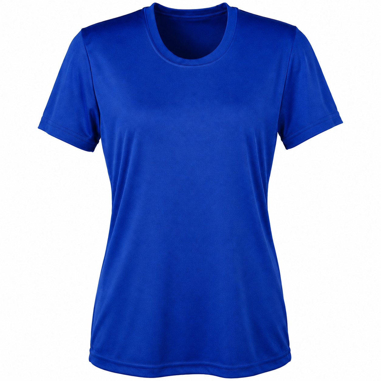 Ladies Polyester Athletic T-Shirt — view 2