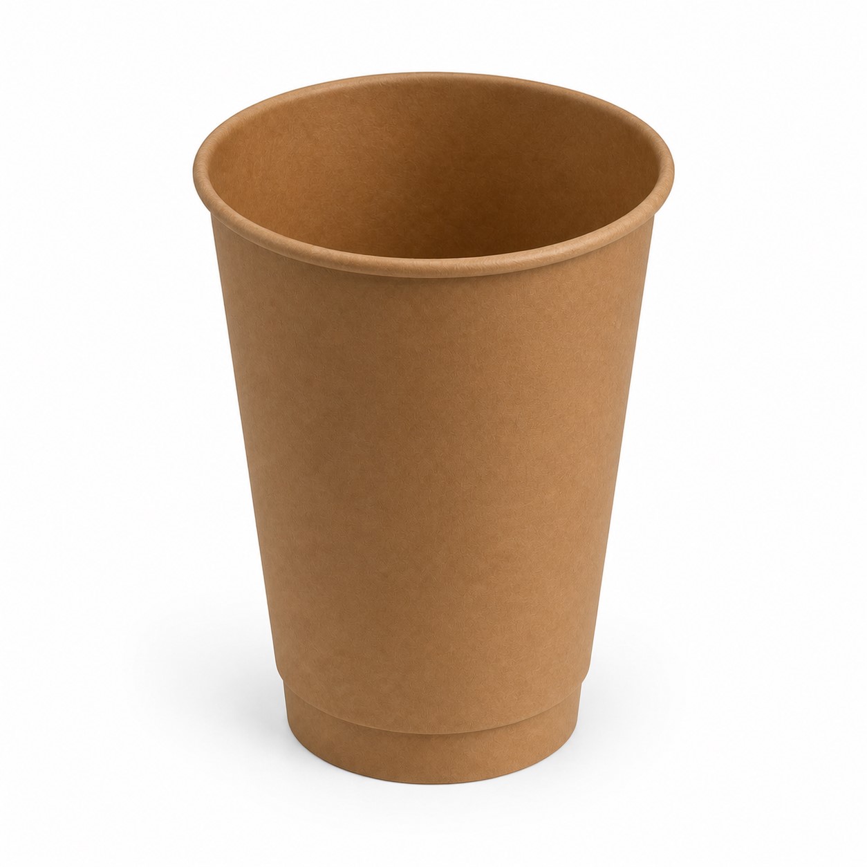 Sleeved Disposable Paper Drink Cup — Brown