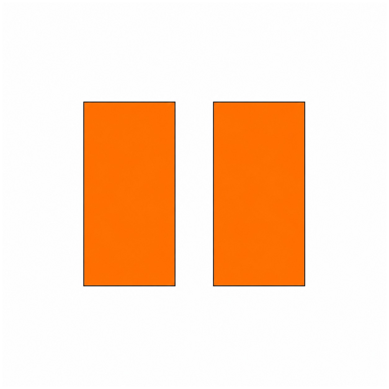 Polyester Spandex Neck Gaiter — Orange