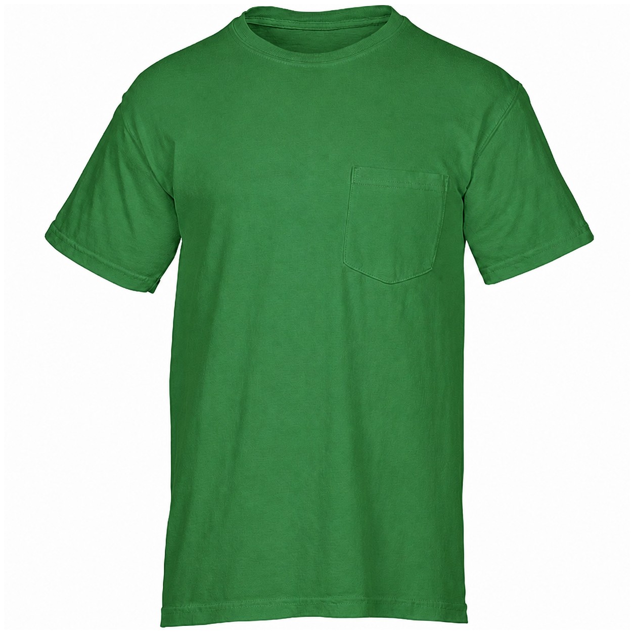 Garment Dyed Ringspun Pocket Tee — Green