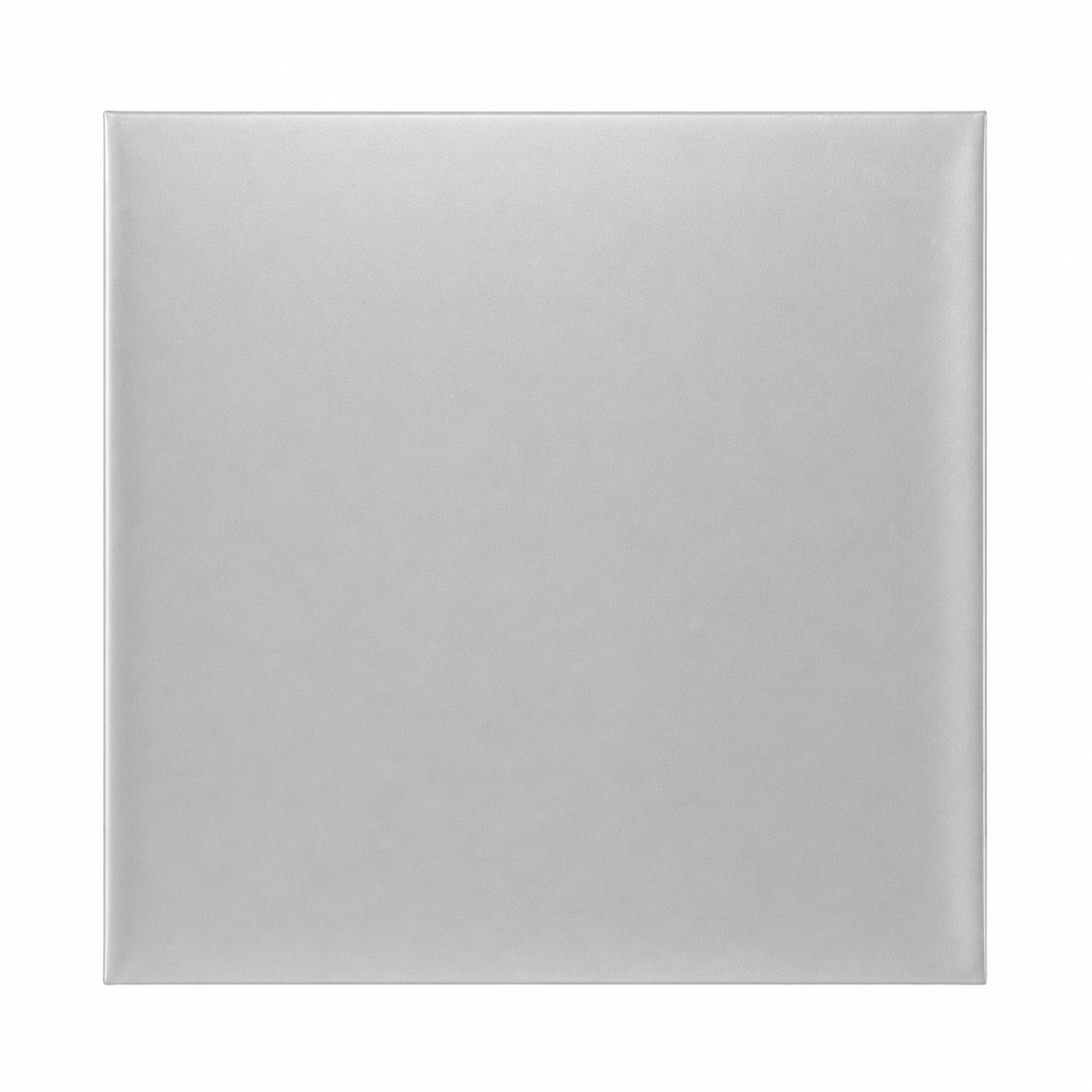 Washable Satin Square Bandanna — Silver