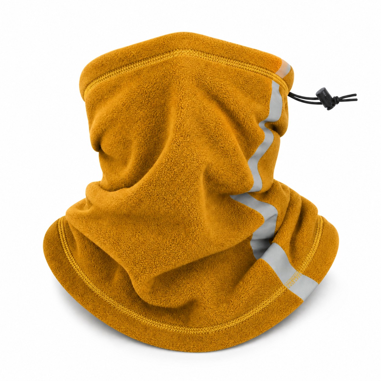 Reflective Safety Bandanna Scarf — Bronze Gold