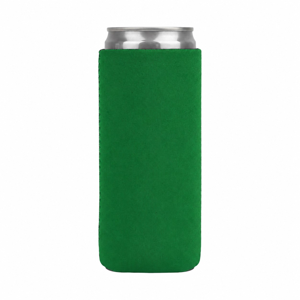 Slim Neoprene Can Cooler — Green