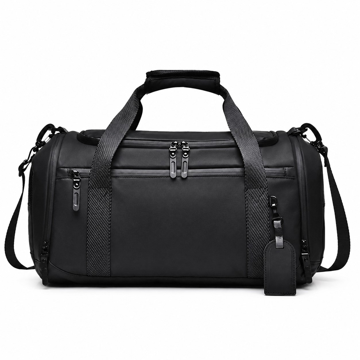 Spacious Polyester Multi Pocket Duffel Bag — view 2