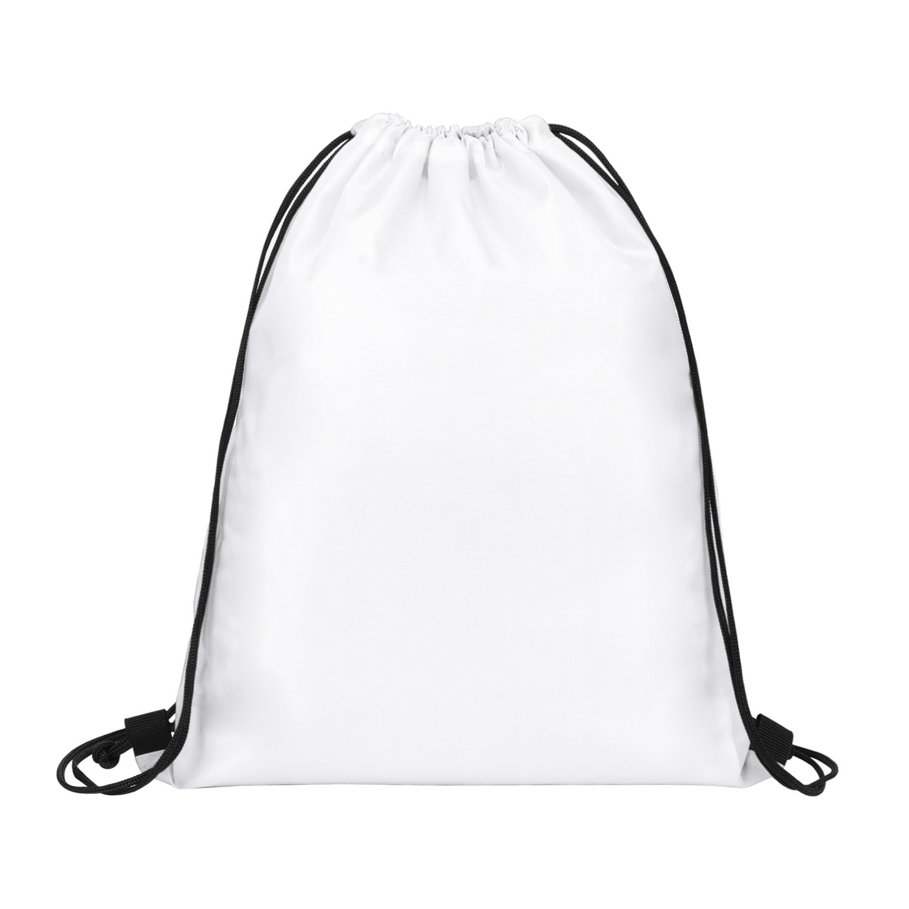 Lightweight 190T Polyester Drawstring Backpack — view 2