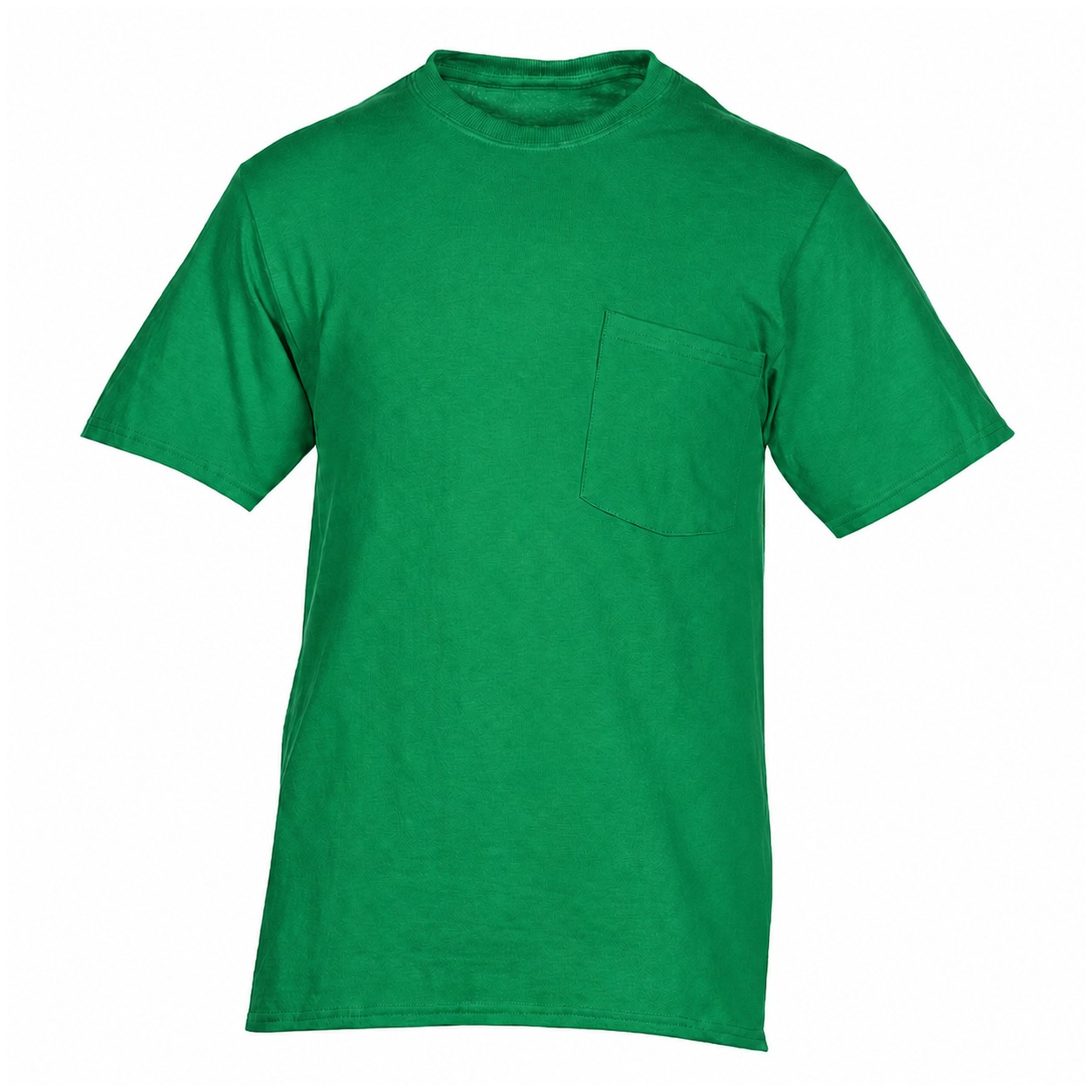 Essential Cotton Pocket Shirt — Green