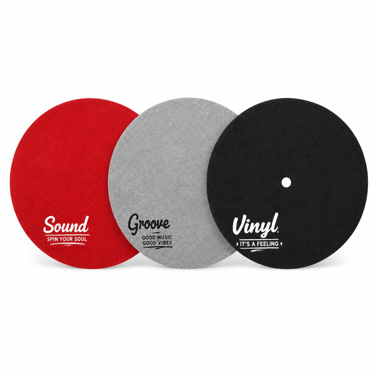 Round Felt Turntable Mat
