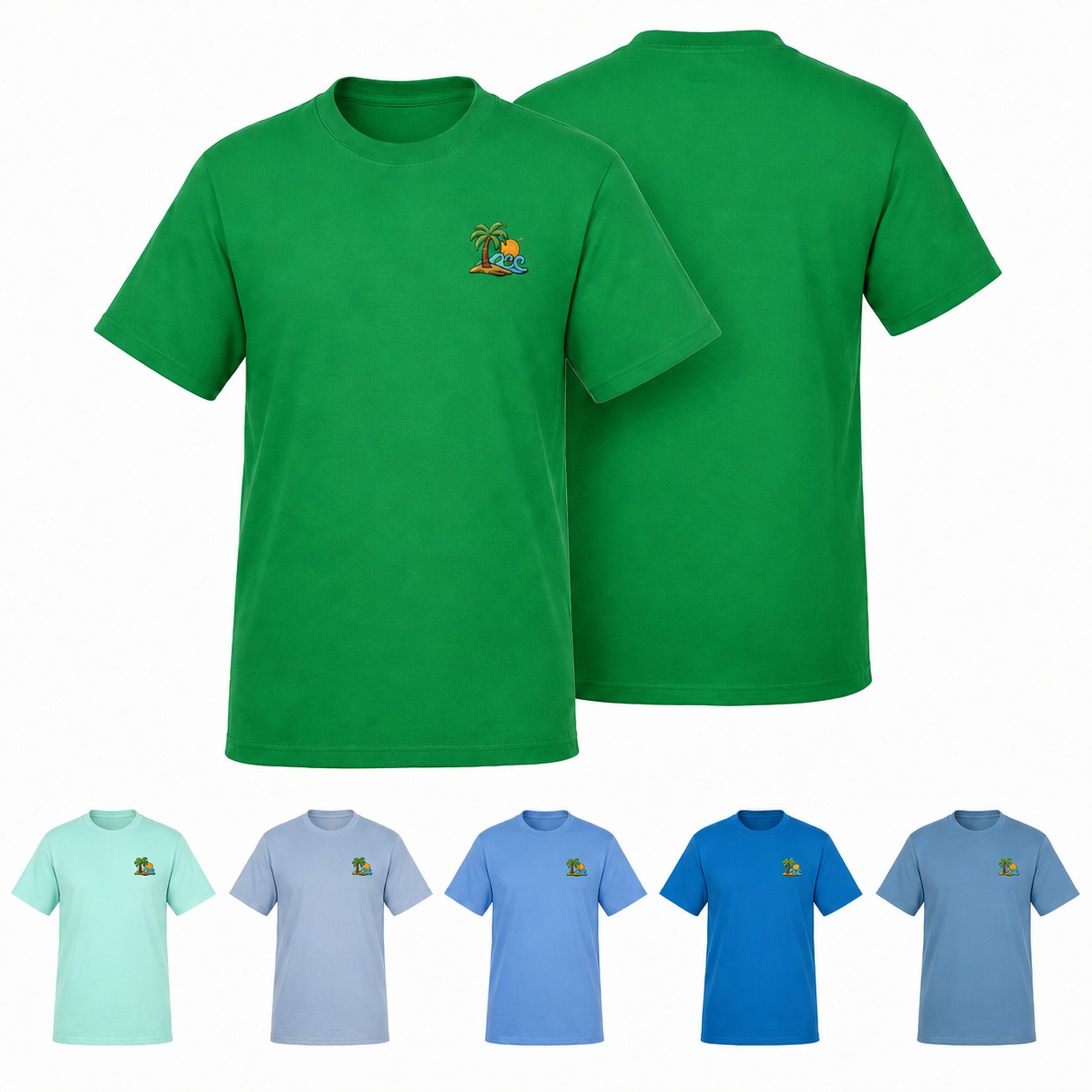 5.4-Ounce Cotton Crewneck Shirt