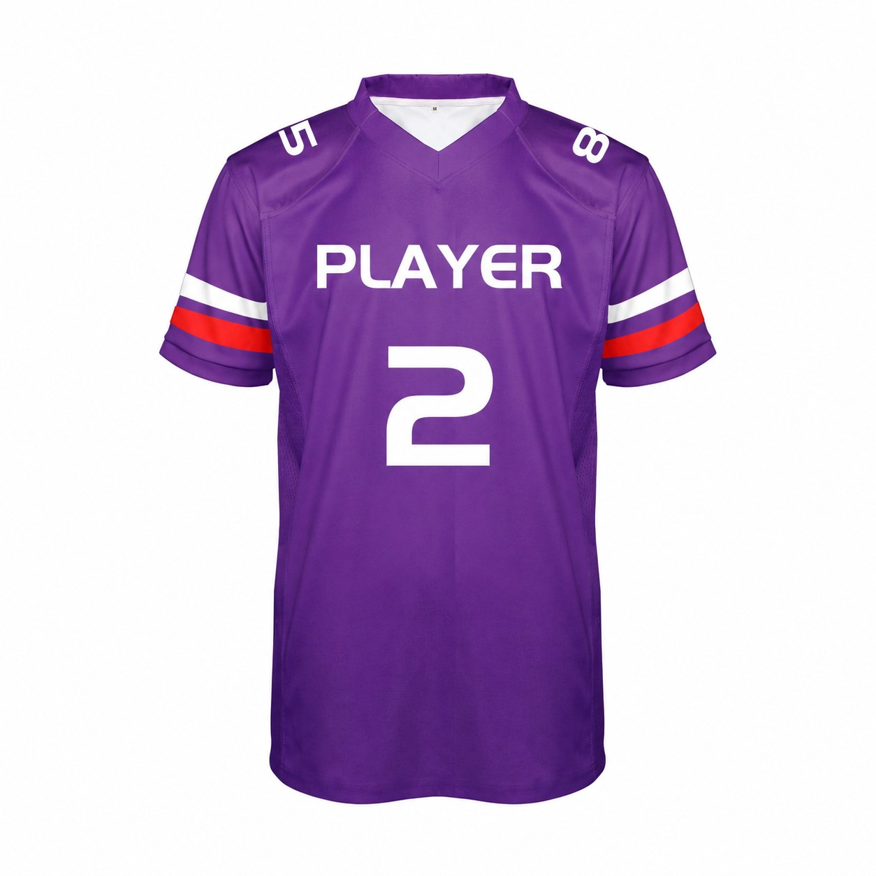 Polyester Rugby Team Jersey — Purple