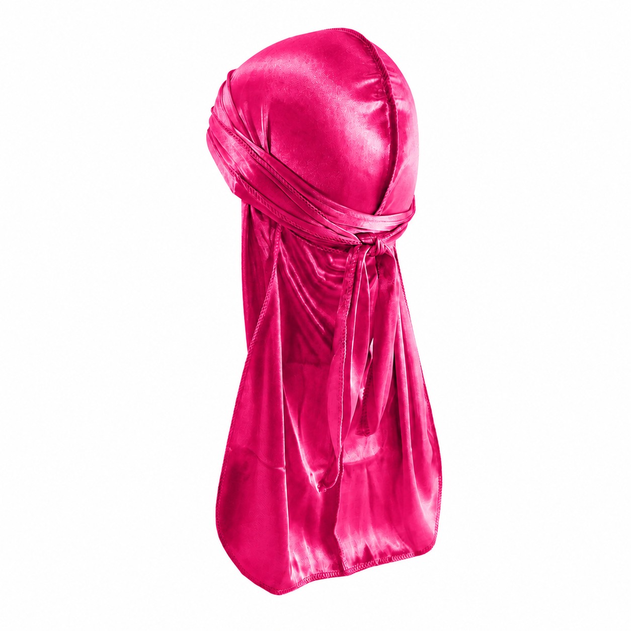 Polyester Pirate Head Wrap Scarf — Hot Pink