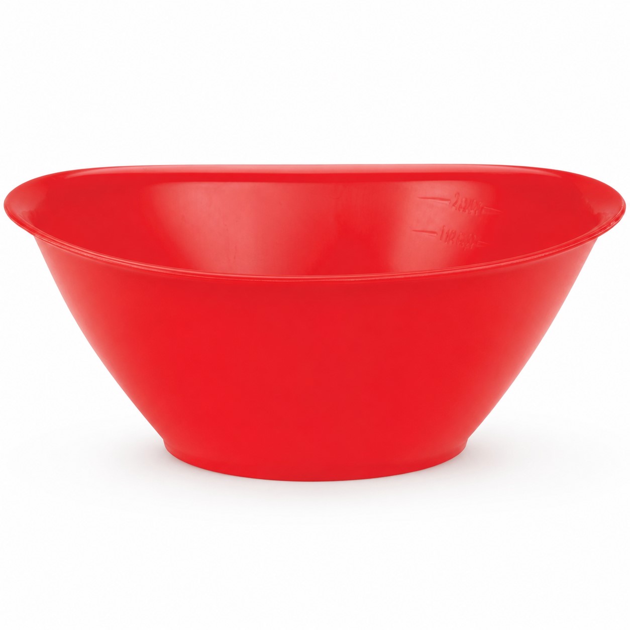 Polypropylene Measuring Bowl With Interior Graduations — view 2