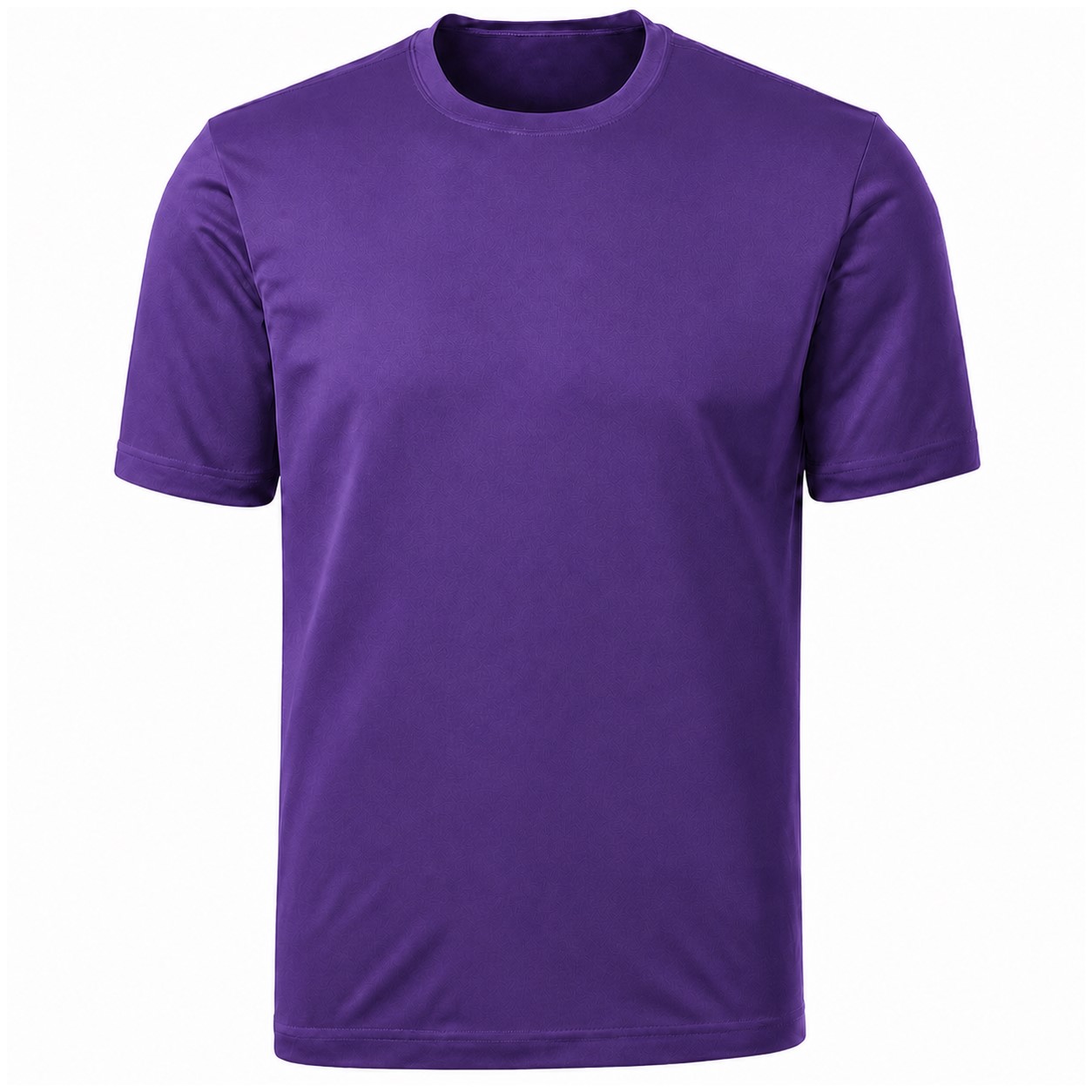 Men's Lightweight Polyester Athletic T-Shirt — Purple