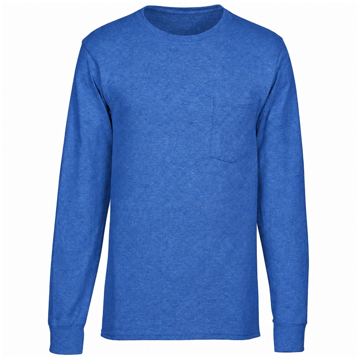 Workwear Pocket Long Sleeve Tee — Blue