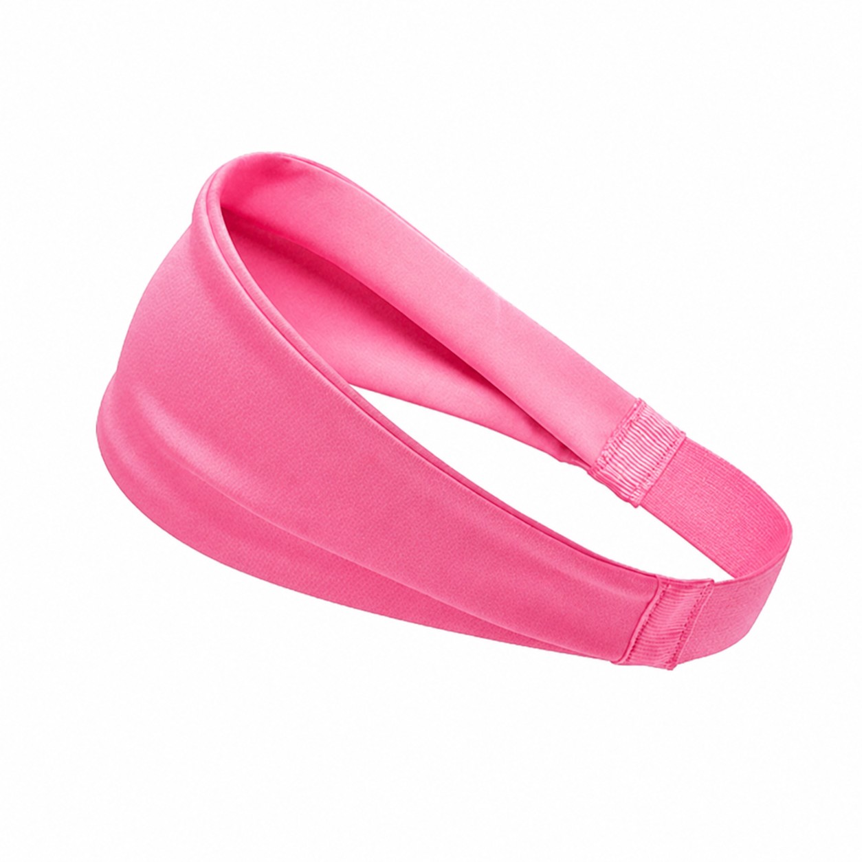 Polyester Cooling Athletic Headband — Pink