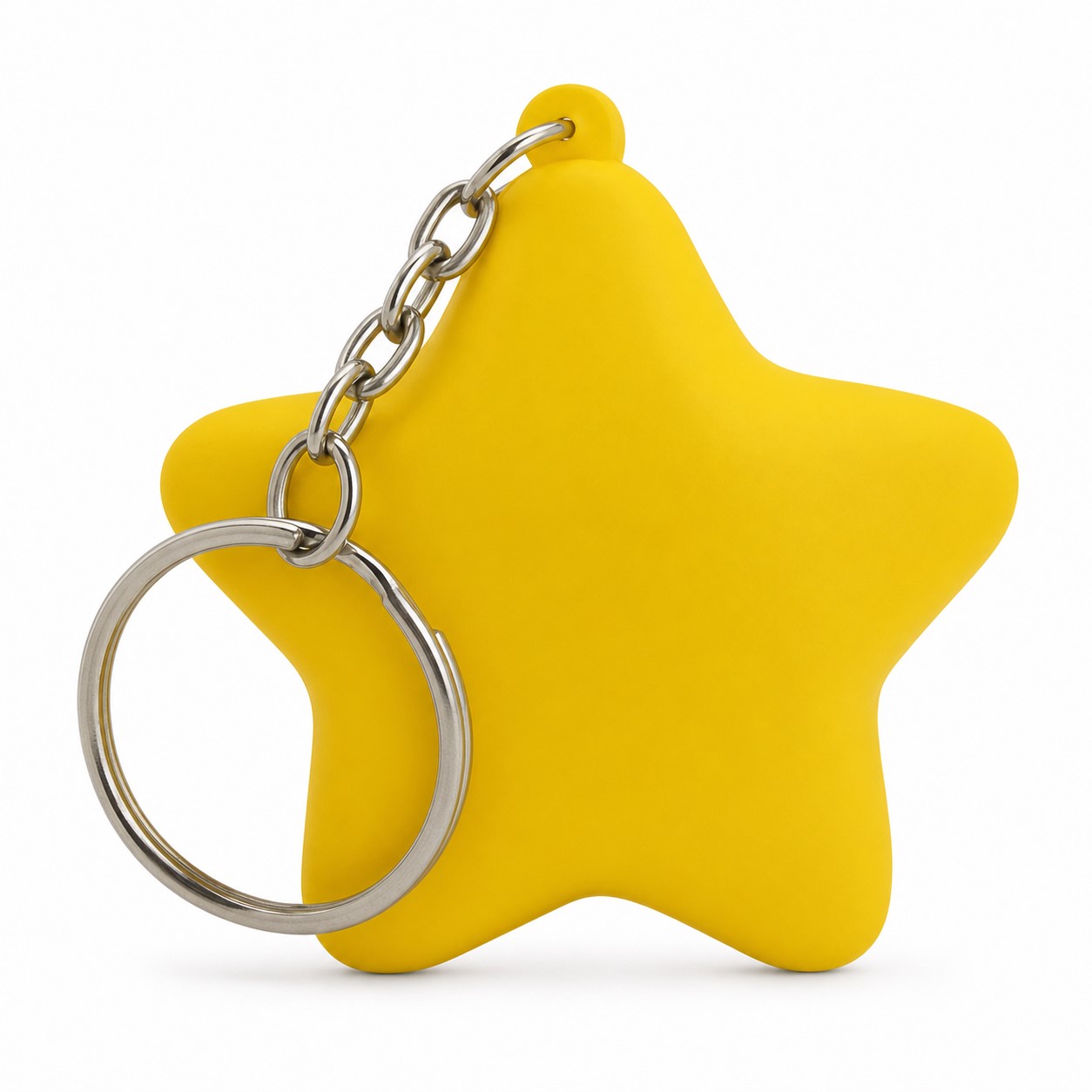 Squeezable PU Foam Star Keychain — view 2