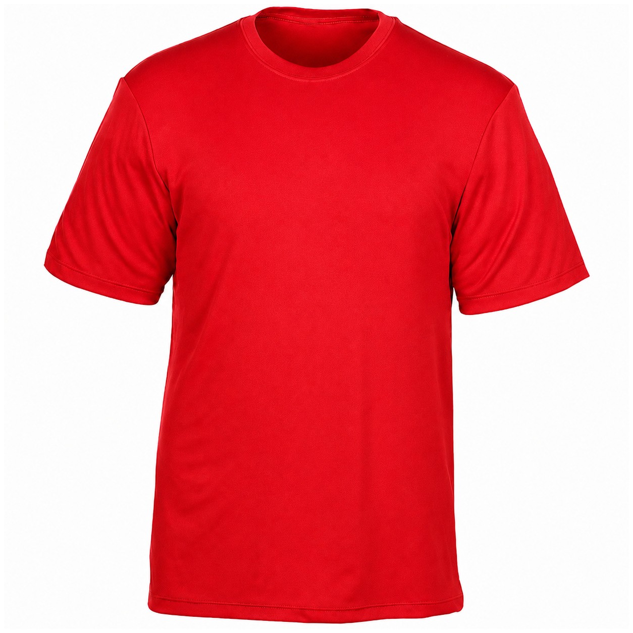 Moisture Wicking Polyester T Shirt — Red
