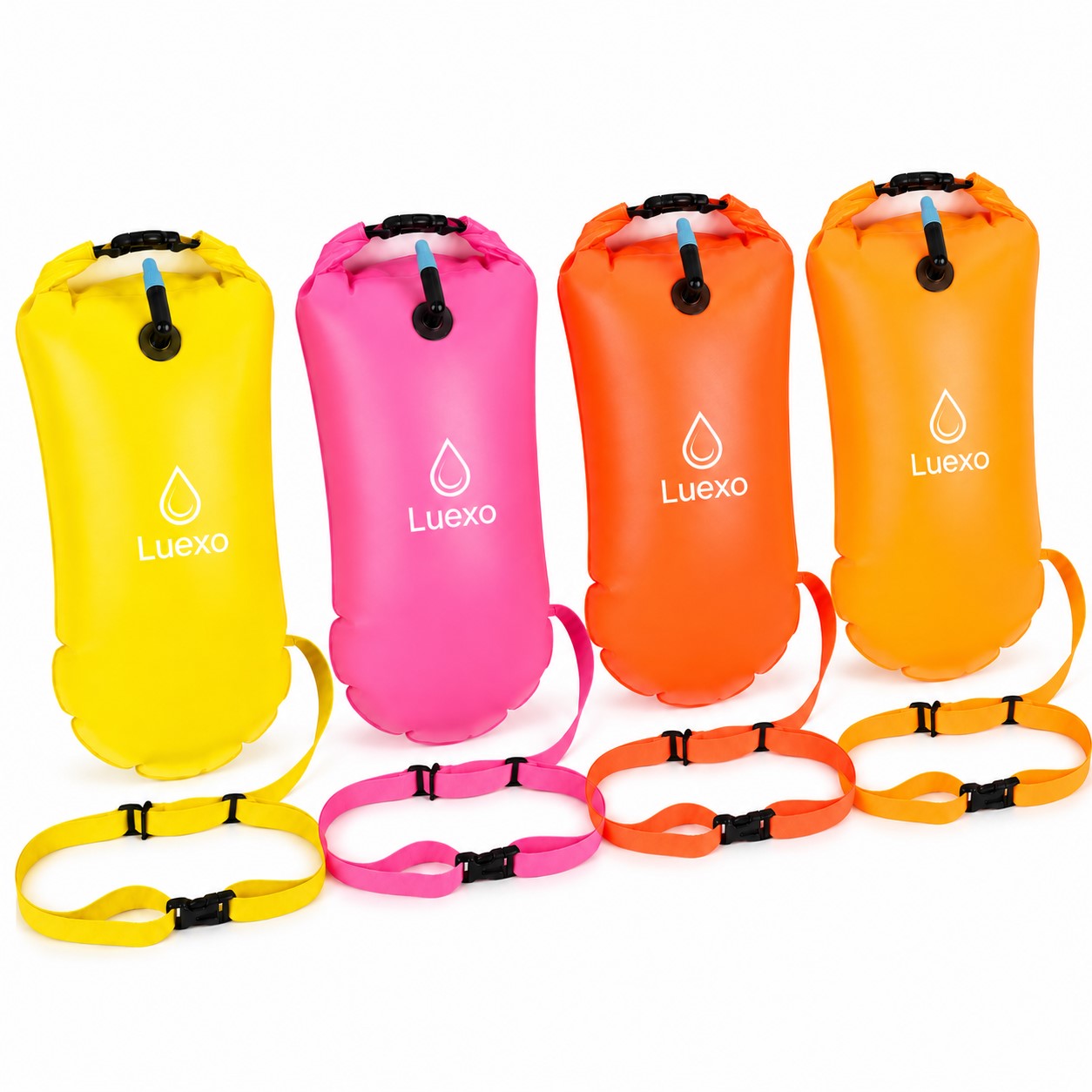 Inflatable PVC Swim Buoy Dry Bag
