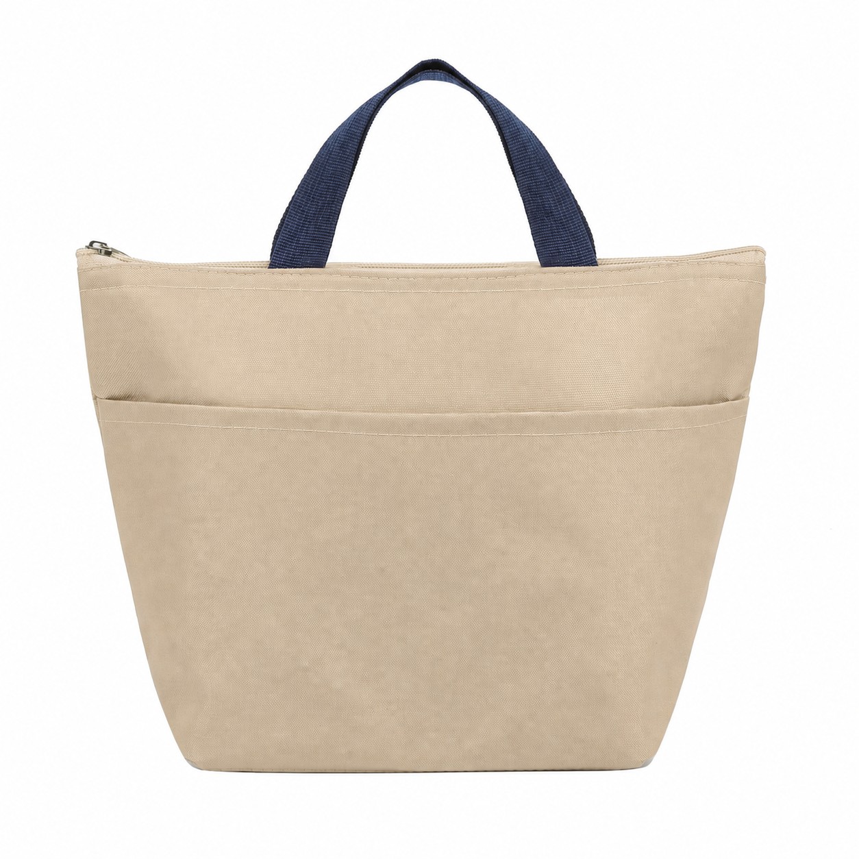 300D Polyester Insulated Lunch Bag — Beige
