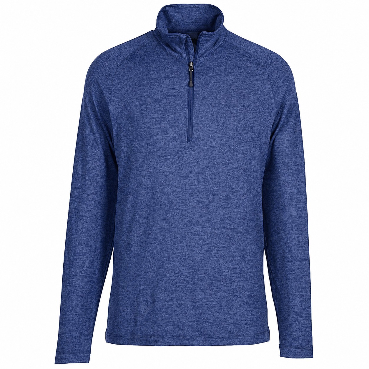 Cotton Pocket Quarter Zip Shirt — view 2