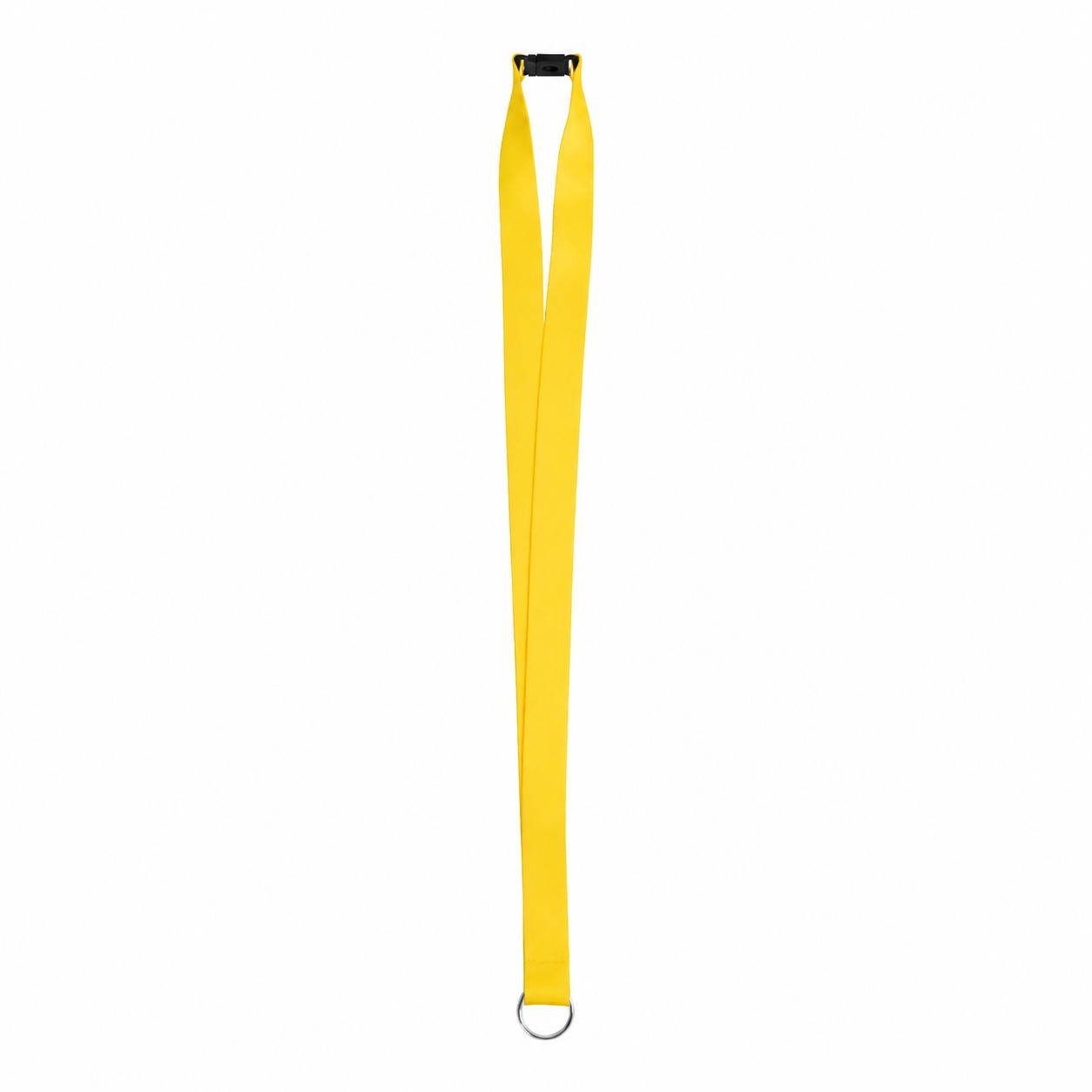 Breakaway Ring End Lanyard — Yellow