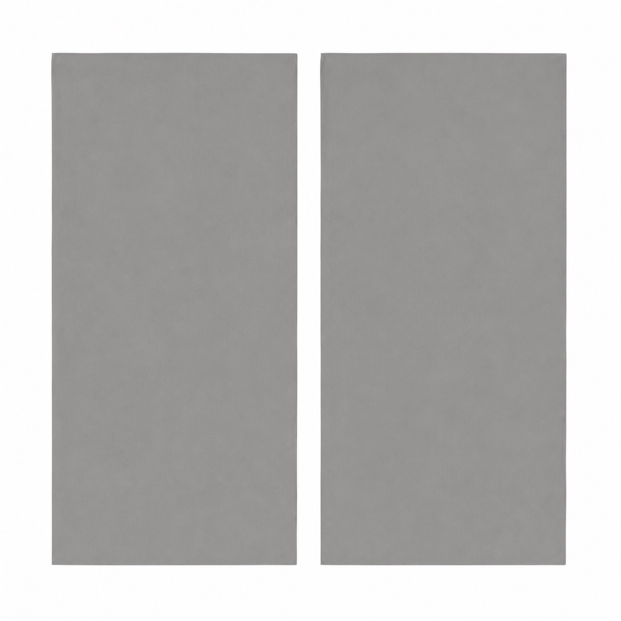 Microfiber Quick Dry Beach Towel — Pewter Gray