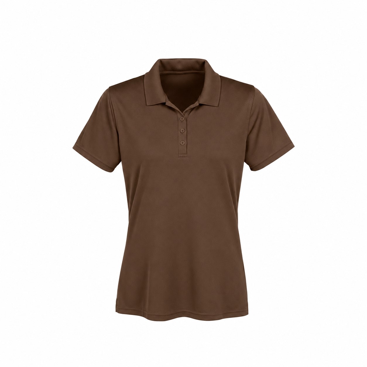Recycled Team Polo Shirt — Brown