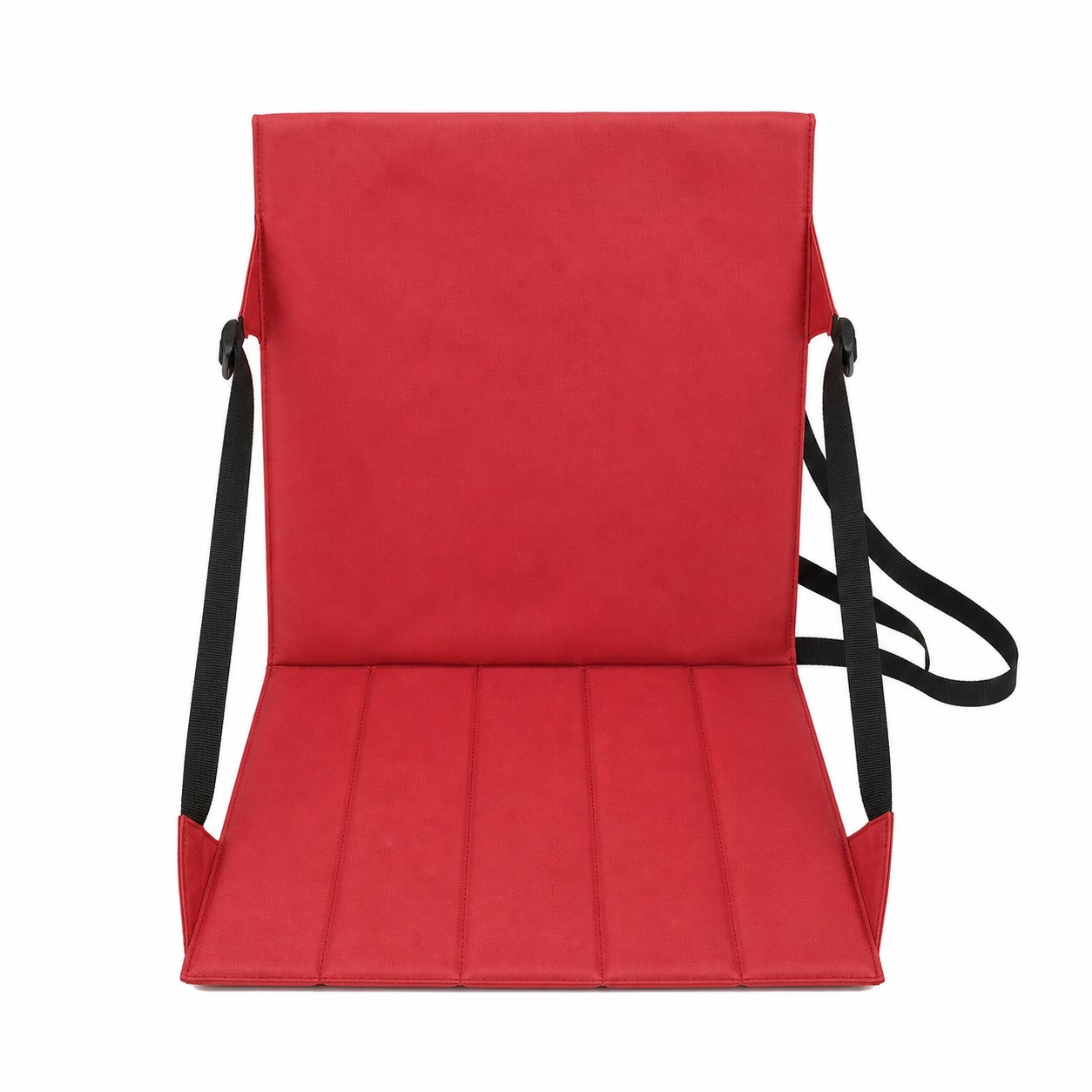 Foldable Polyester Stadium Seat Cushion With Backrest — view 2