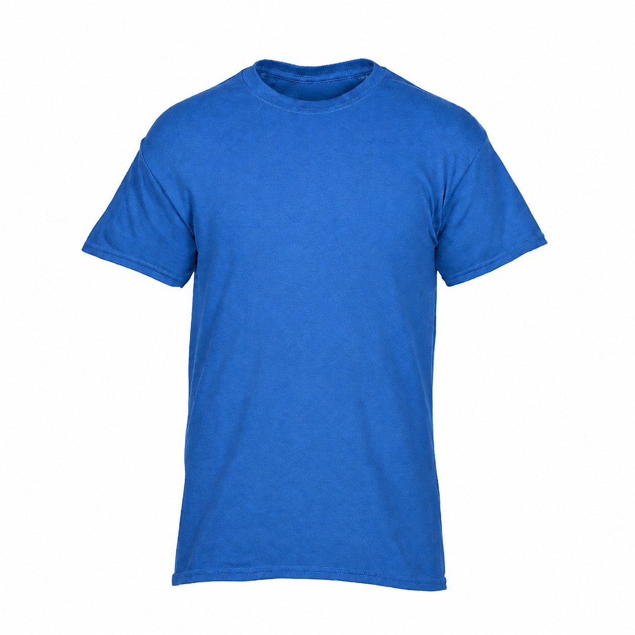 Heavy Cotton Crew Neck T-Shirt — Blue