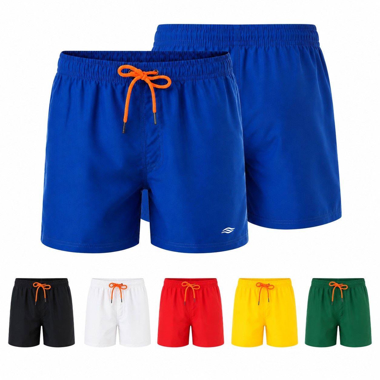 Men's Mesh Lined Polyester Swim Trunks