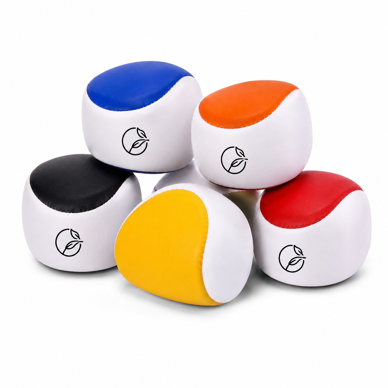 Two Inch PU Leather Bean Bag Ball