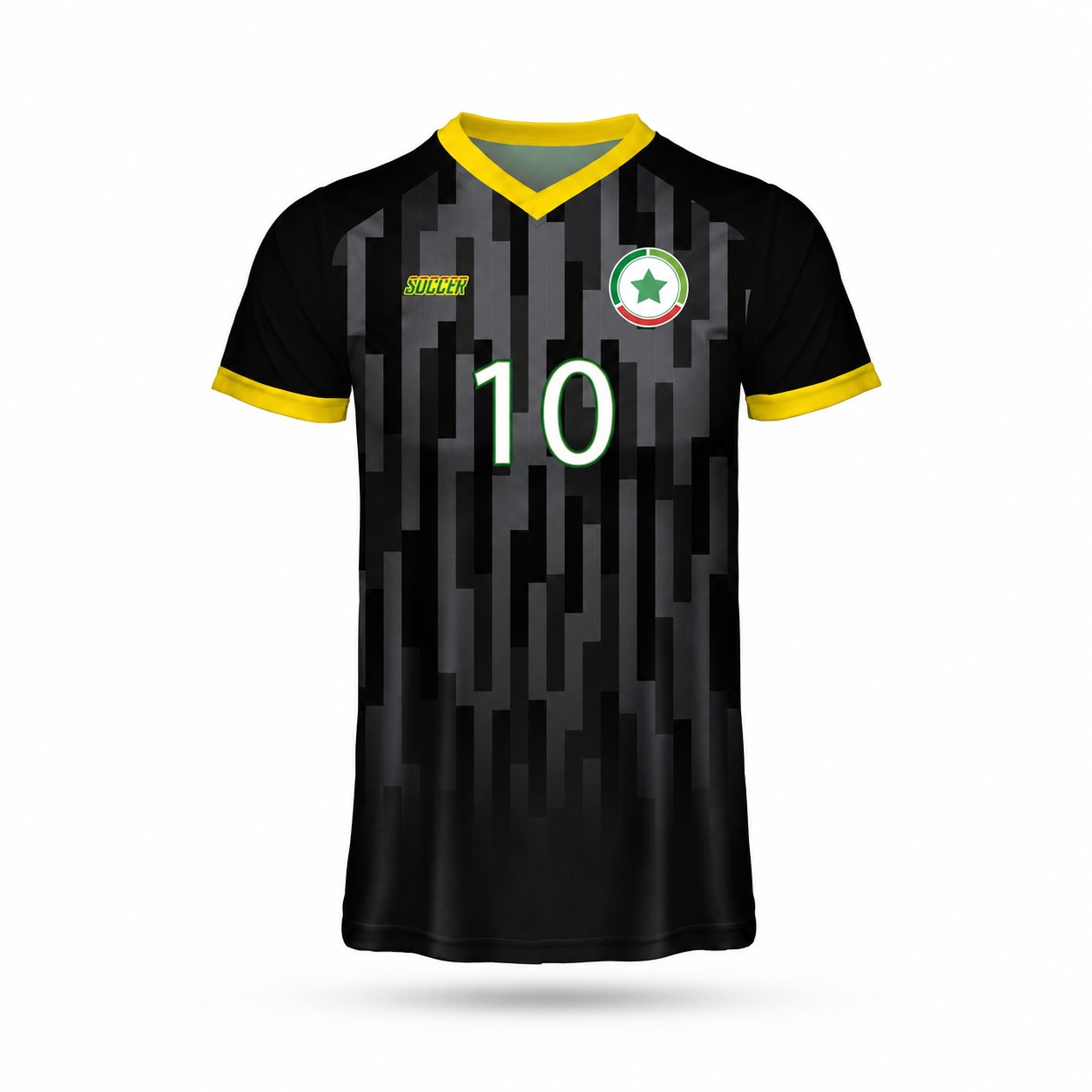 Performance Soccer Team Jersey — Black